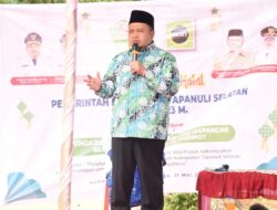 Bupati Tapsel Hadiri Halal Bi Halal BKMT di Marancar