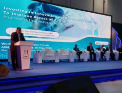 Bio Farma Bicara Inovasi dan Bagikan Ilmu Hadapi Pandemi Covid-19 di AIM Global 2023 Abu Dhabi