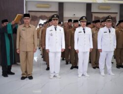 79 Pejabat Eselon Jajaran Pemkab Langkat Dilantik