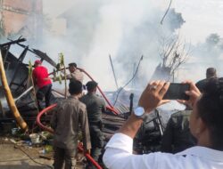 Akibat Obat Nyamuk, Dua Unit Rumah Musnah Terbakar