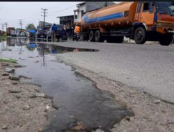 Banjir Rob Rendam Kota Belawan
