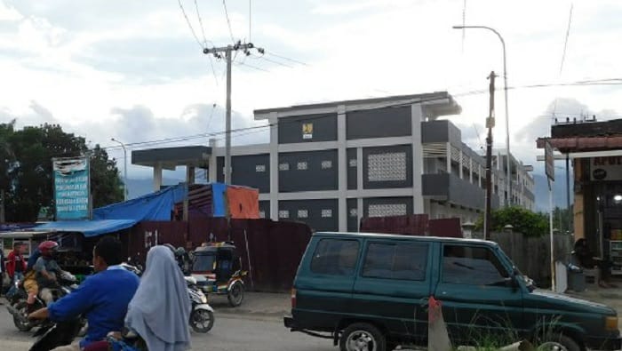 Teks foto Berita/Ist Pembangunan Pasar Baru Panyabungan dilanjutkan.