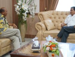 Jembatan Wampu Selesai, Syah Afandin Terima Kunjungan Kontraktor Pembangunan 