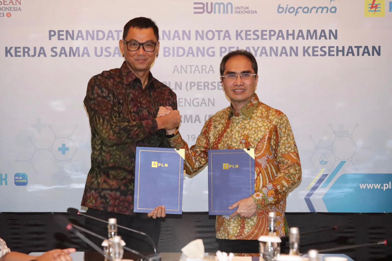 PLN Gandeng Biofarma Group Sediakan Layanan Kesehatan Pegawai dan Pensiunan