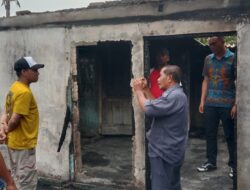 Rumah Santon Tolopan Sitanggang Ludes Terbakar