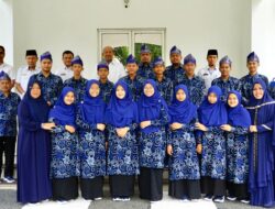 Syah Afandin Lepas Kafilah Langkat Ikuti STQ Sumut