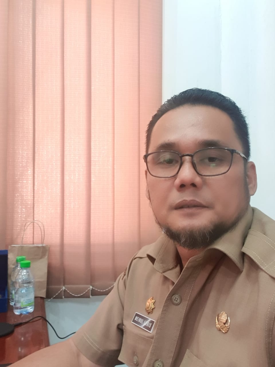 Teks foto beritasore.co.id/ist Kadis PMD Madina Ahmad Meinul Lubis.