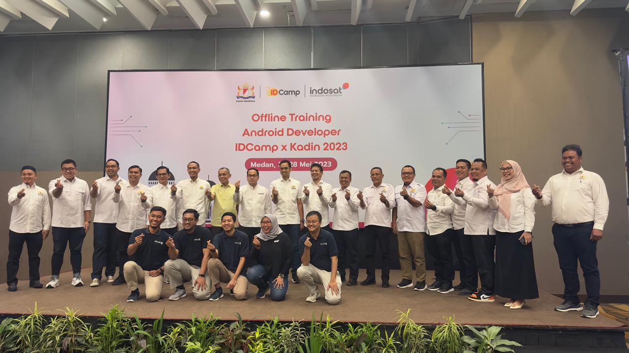 Berita Sore/ist Peserta pelatihan KADIN Tech Challenge yang digelar Indosat Ooredoo Hutchison di Medan 27-28 Mei 2023.