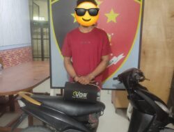 Team Opsnal Reskrim Polsek Indrapura Ringkus Residivis