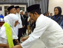 107 Jemaah Calon Haji Asal Agara Di Lepas, 1 Orang Gagal berangkat