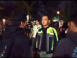 Polsek Medan Baru Penertiban Sepeda Motor Knalpot Brong