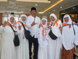 Plt Bupati Langkat Lepas Calhaj dari  Asrama Haji