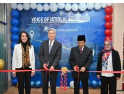 Kedubes AS dan Masjid Istiqlal Resmikan American Space Baru
