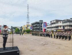 Kapolres Sidempuan Pimpin upacara Peluncuran Program Polisi RW