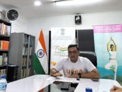 Konjen India Rayakan Hari Yoga Internasional 2023