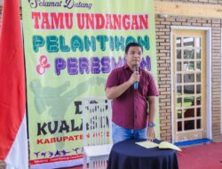 M. Farij Hadiri Pelantikan KKI Aceh Tamiang