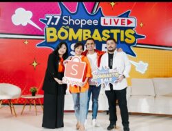 Raffi Ahmad & Fuji Bagikan Keseruan di Kampanye 7.7 Shopee Live Bombastis Sale