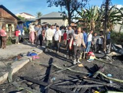 3 Rumah Ludes Terbakar  Di Panyabungan