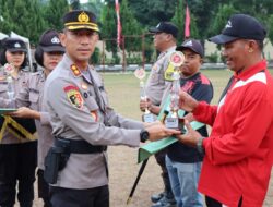 Kasat Kamling Terima Penghargaan dari Kapolres Serdang Bedagai