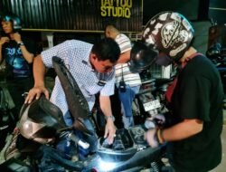 Polsek Medan Baru Amankan Puluhan Remaja Gunakan  Kendaraan Knalpot Blong