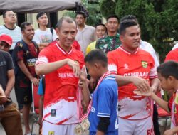 Bupati Dan Kapolres Sergai Resmi Menutup Turnamen Sepakbola U-12 Polres