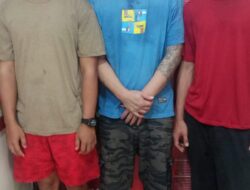 Tiga Pengedar Sabu Diamankan Polsek Medan Baru