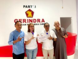 SMSI Terima 2 Hewan Kurban Kambing dari Gerindra Sumut