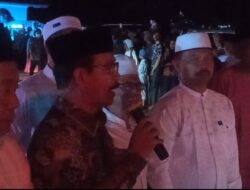 Pj.Bupati Aceh Tamiang Bersama Ribuan Warga Melepas Keberangkat Calon Jamaah Haji