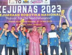 6 Siswa MTsN 1 P.Sidempuan Raih Juara Robotika Nasional 2023