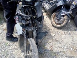 Kondisi septor korban tewas tertabrak truk, Rabu(31/5)