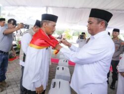 Bupati dan Wakil Bupati Sergai Tampung Tawar Calon Jamaah Haji