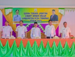 Meurah Budiman Pimpin Sertijab Camat Banda Mulia