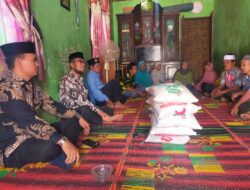 PD. Muhammadiyah Madina Bantu Korban Kebakaran Sihepeng