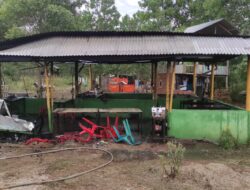 Warung Mie Terbakar Di Blang Bintang