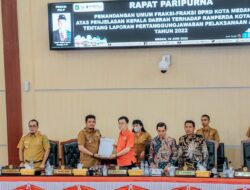 Raih WTP 3 Tahun Berturut, F-PDI Perjuangan & F-PKS Apresiasi Kinerja Pemko Medan