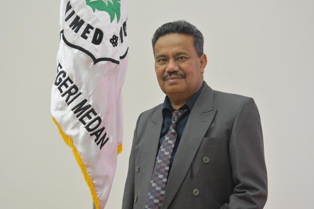 Prof Dr Baharuddin ST MPd terpilih menjadi rektor Unimed periode 2023-2027 dalam sidang rapat senat dengan agenda pemilihan rektor tahap akhir digelar di Gedung Pusat Administrasi kampus itu, Selasa (20/6/2023).