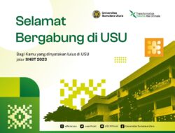 USU Terima 3.388 Mahasiswa SNBT 2023