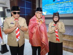 dr Susanti Lantik Erizal Ginting Ketua Kwarcab Gerakan Pramuka Pematang Siantar