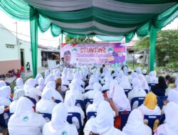 Tuan Guru Ganjar Sumut Edukasi Warga Desa Cara Cegah Stunting
