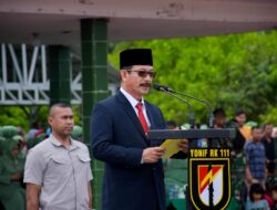 Selamat Bertugas Komandan Dan Prajurit Batalyon Infanteri Raider Khusus 111