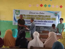 499 KPM Terima BLT DD  Di Puncak Sorik Marapi