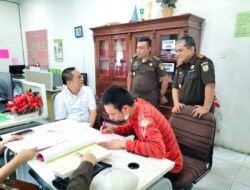 Kejari Madina Terima Pelimpahan  TSK Narkoba