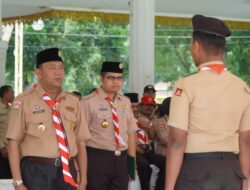 Plt Bupati Langkat Tutup Raimuna  Pramuka Sumut Ke-VIII 