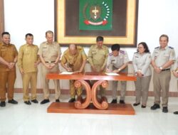 Plt Bupati Langkat Terima Kunjungan Kakan BPN Langkat