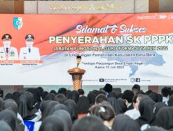 410 Pegawai PPPK Batu Bara Terima SK Jabatan Fungsional Guru