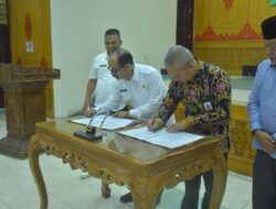Pj Bupati Aceh Tamiang Teken MOU Bersama BSI
