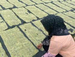 “Mak Ganjar” Latih Ibu-Ibu Cara Membuat Opak dari Ubi Kayu