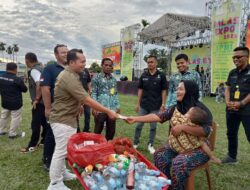 Putra Mahkota Alam Borong Jualan Pedagang Di Palas Expo 2023