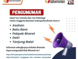 Umumkan 12 Calon, Bawaslu Batu Bara Tereliminasi