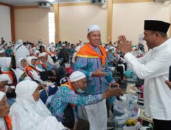 H.Syah Afandin,SH Sambut Kepulangan Jamaah Haji Asal Langkat